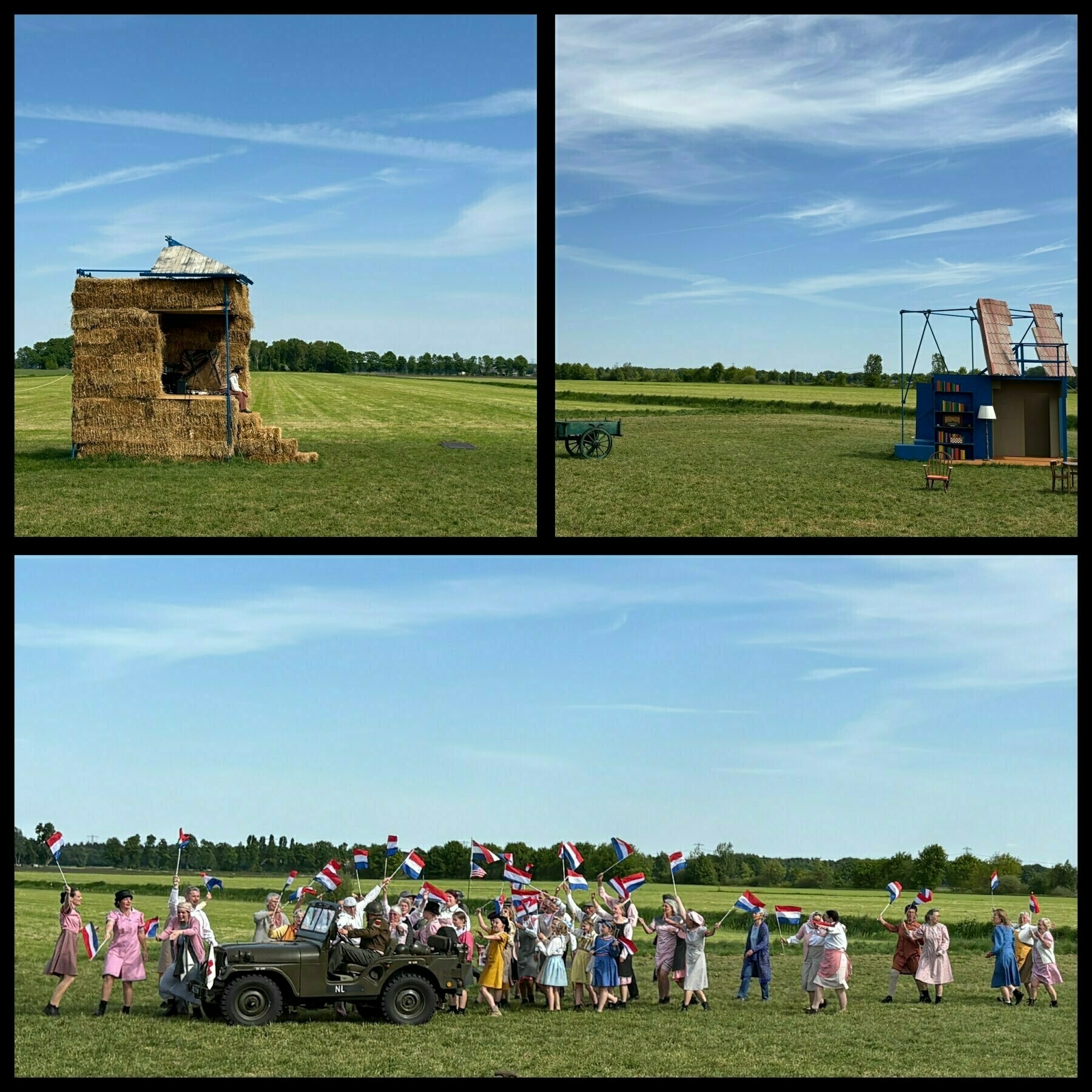 Foto's uit de voorstelling Van Stille Grond